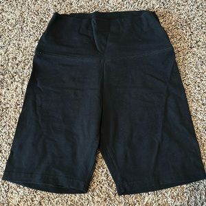 Aerie black biker shorts